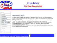 Tablet Screenshot of gbkurling.co.uk